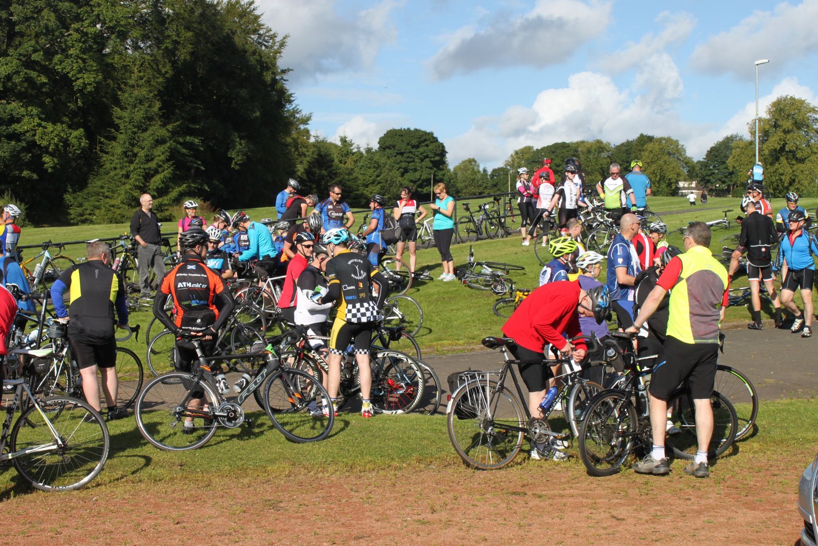 Gathering For The Start